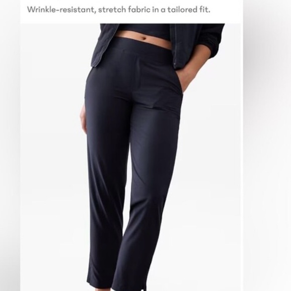 Athleta Pants - Athleta Brooklyn Ankle Pants - Black